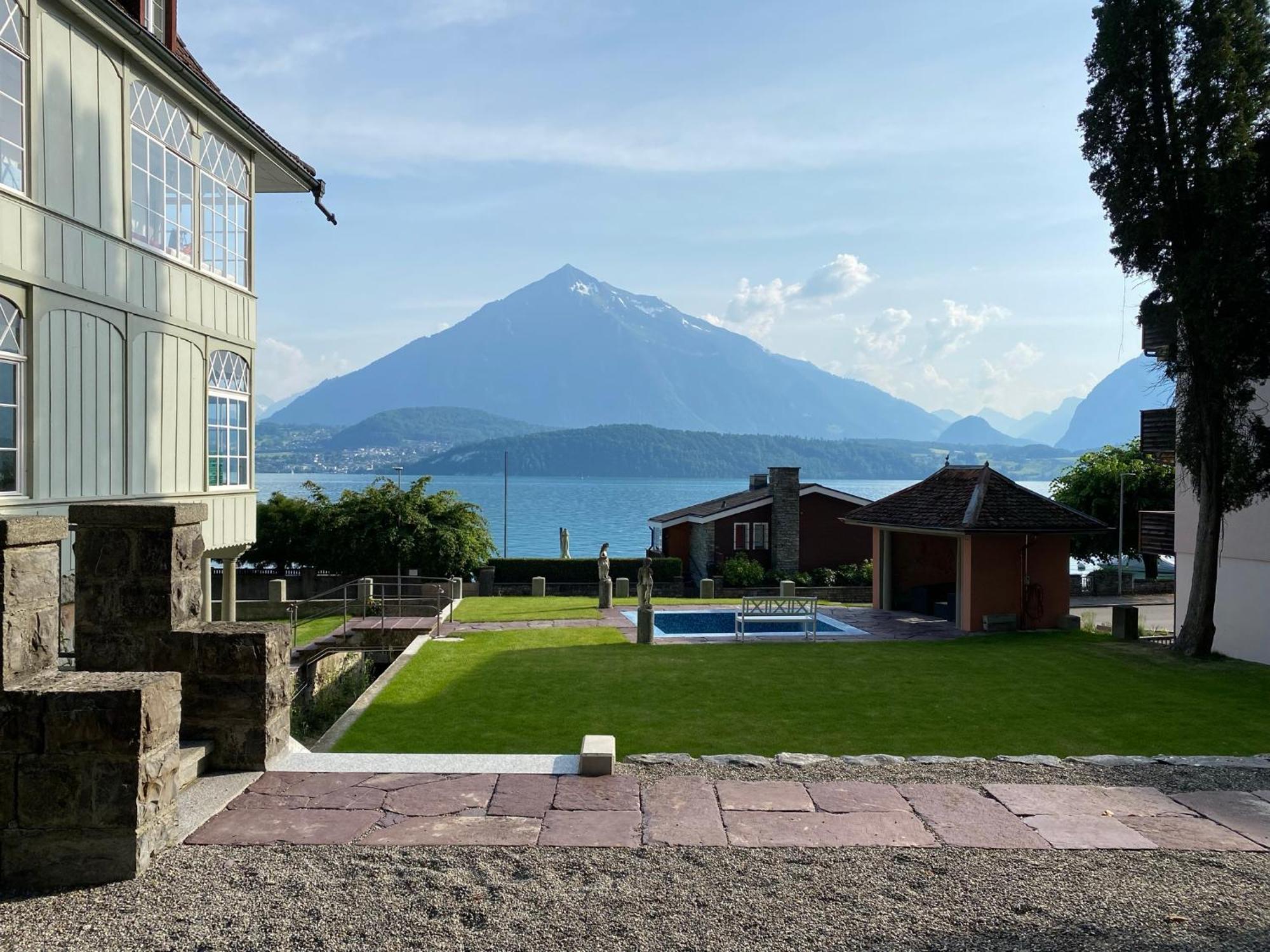 Villa Pochon Gunten Exterior foto